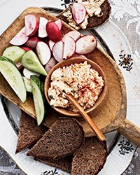 Paprika cheese spread