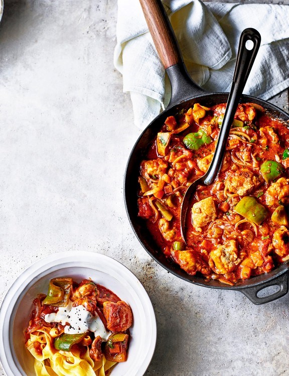Paprika chicken goulash