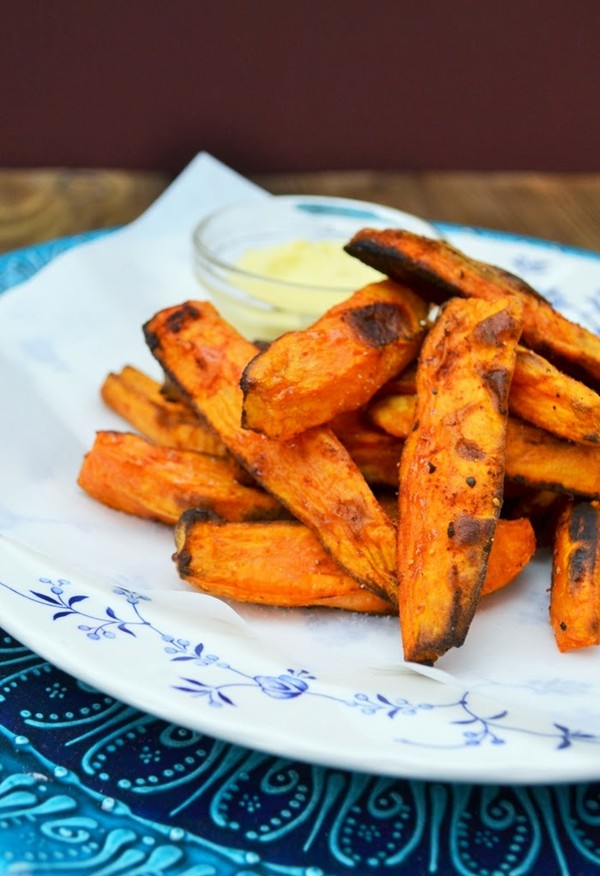 Paprika spiced sweet potato fries