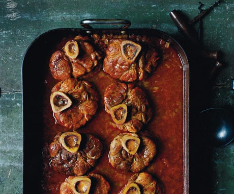 Paprika veal shanks