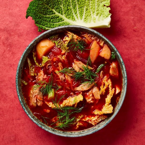 Papushka's borscht