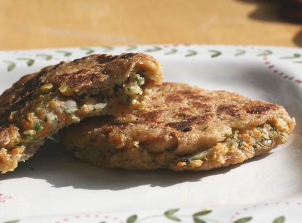 Parathas (stuffed flatbread)