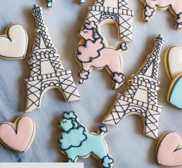 Paris cookie set