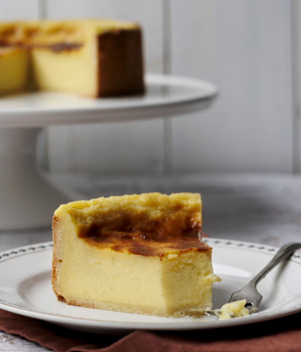 Parisian custard tart