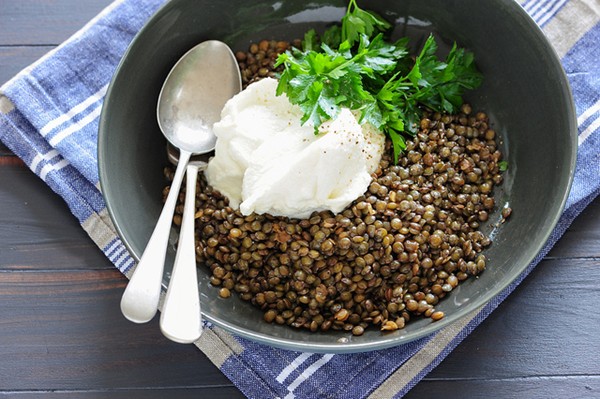 Parisian lentils