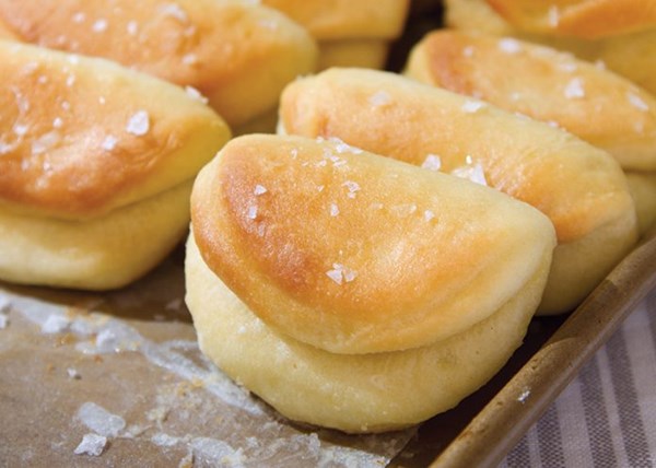 Parker House pocket rolls