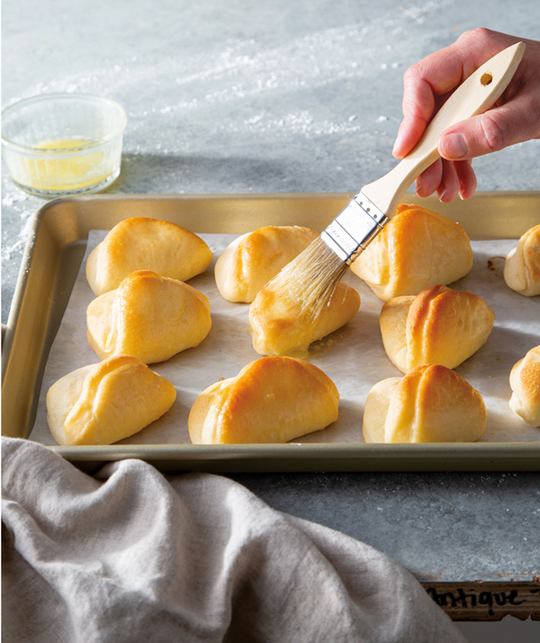 Parker House rolls