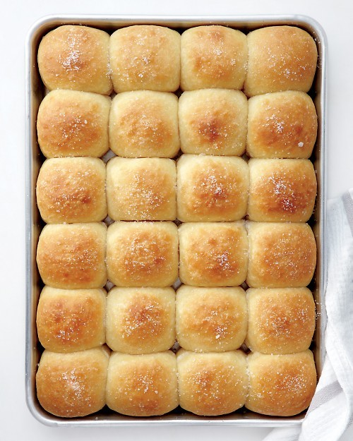 Parker House rolls