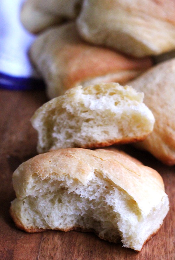 Parker House rolls