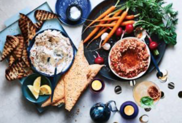 Parmesan and olive oil dip