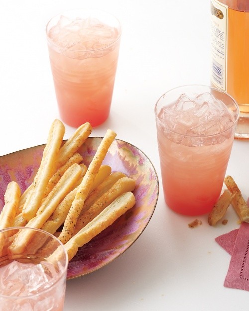 Parmesan-and-pepper sticks