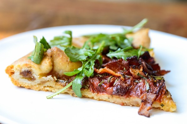 Parmesan BLT galettes