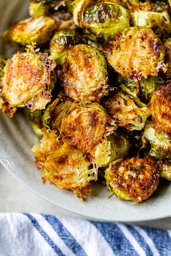 Parmesan Brussels sprouts 