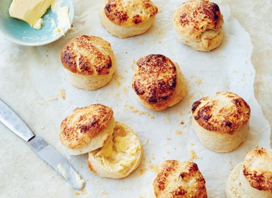 Parmesan buttermilk scones