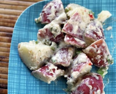 Parmesan-caper potato salad