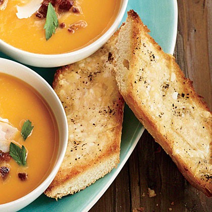 Parmesan cheese toasts