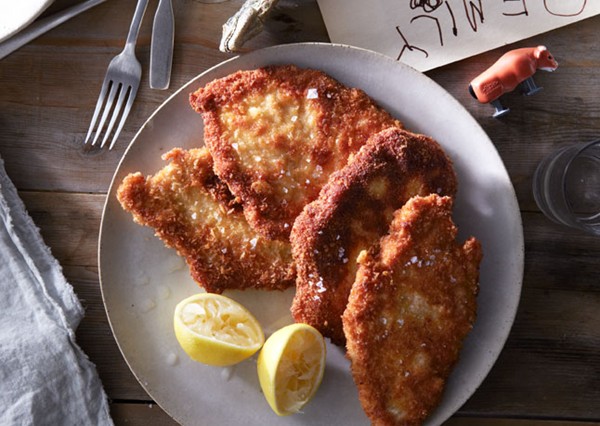 Parmesan chicken cutlets