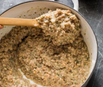 Parmesan farrotto