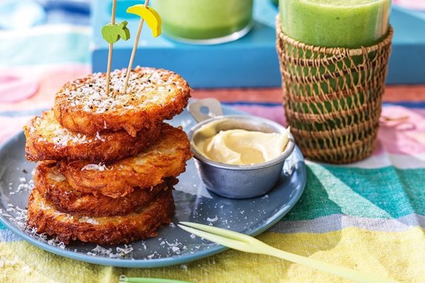 Parmesan hash browns