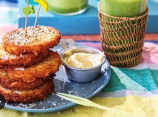 Parmesan hash browns