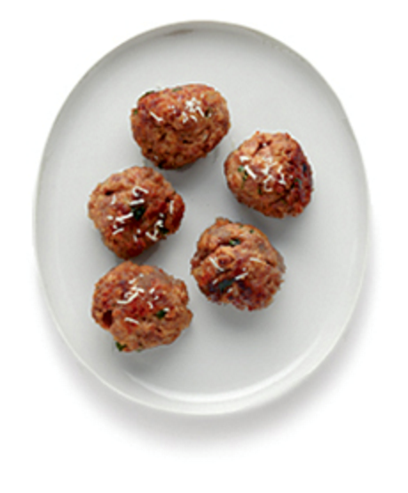 Parmesan meatballs