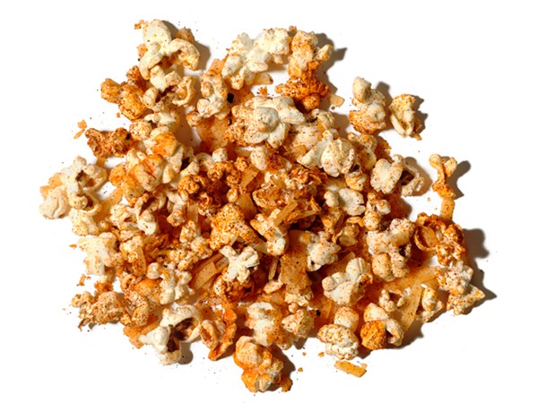 Parmesan-paprika popcorn