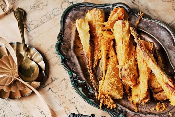 Parmesan parsnips