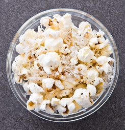 Parmesan-pepper popcorn