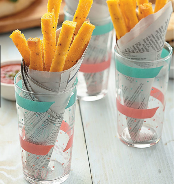Parmesan polenta fries