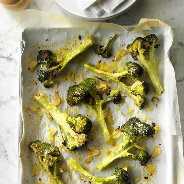 Parmesan roasted broccoli