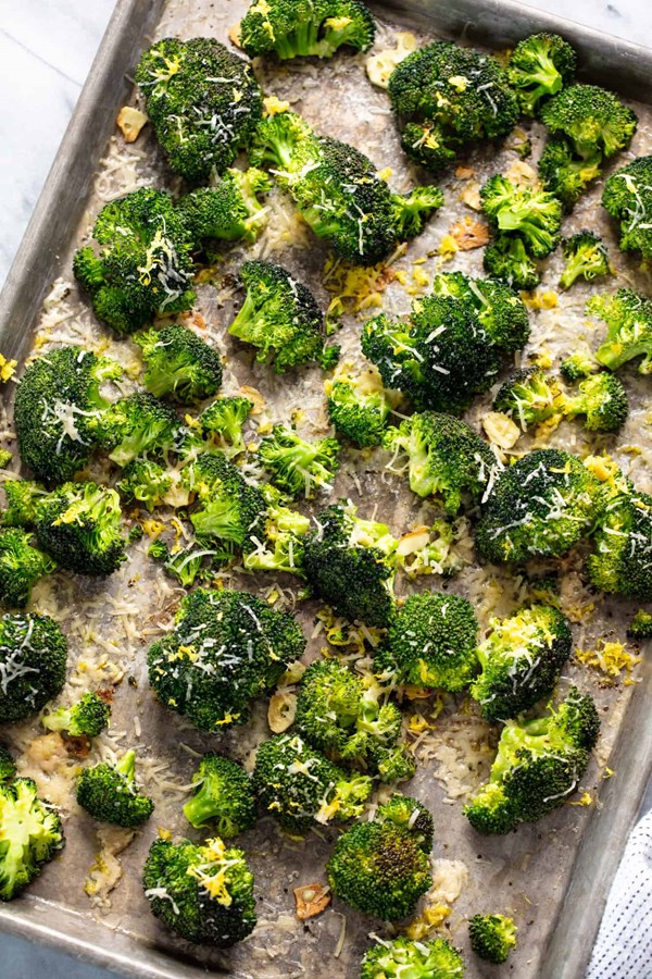 Parmesan roasted broccoli