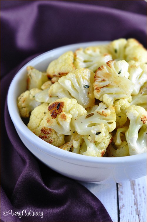 Parmesan roasted cauliflower