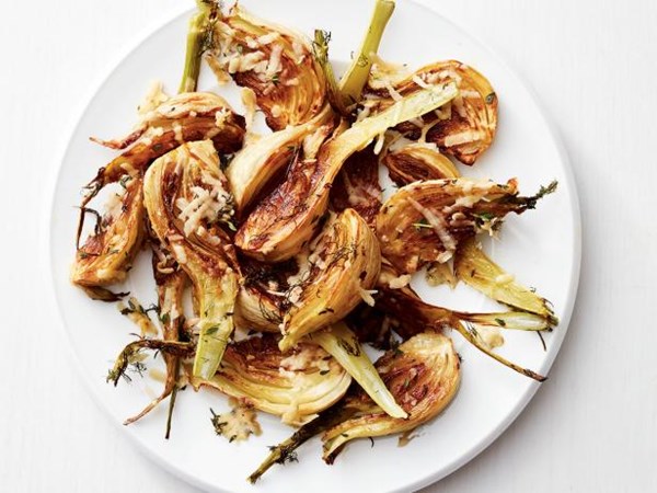 Parmesan roasted fennel