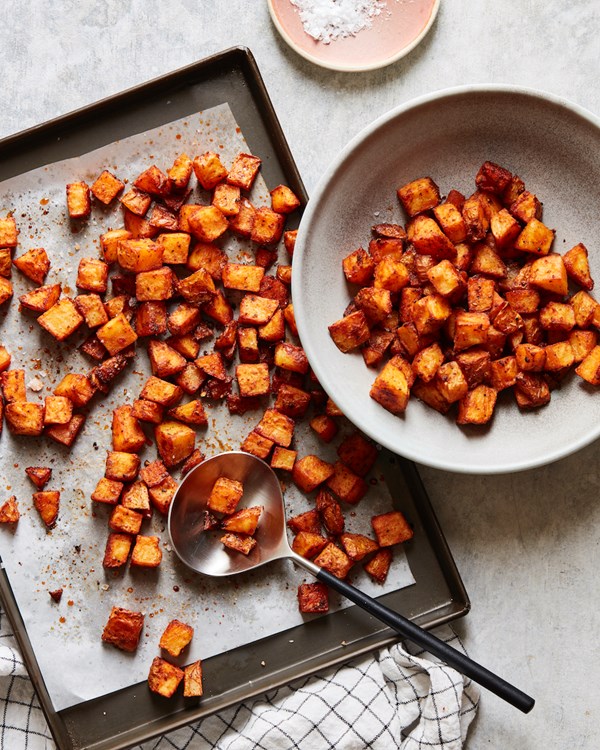 Parmesan roasted potatoes
