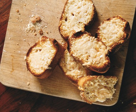 Parmesan toasts