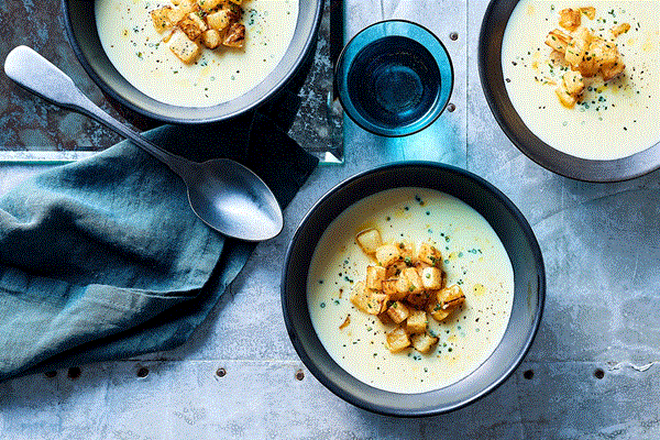 Parmesan velouté with celeriac