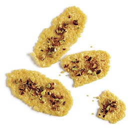 Parmigiano-pistachio frico