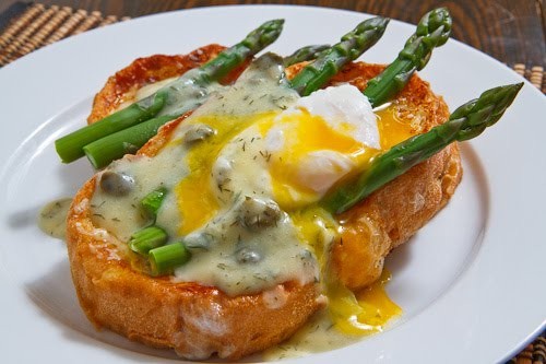 Parmigiano Reggiano savoury French toast