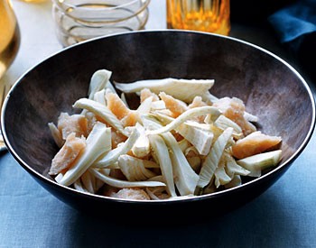 Parmigiano-Reggiano with fresh fennel