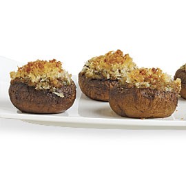 Parmigiano-stuffed mushrooms