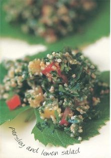Parsley and lemon salad