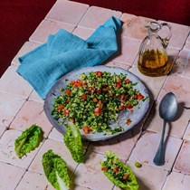 Parsley and mint salad with burghul (Tabbouleh)