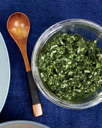 Parsley pistou