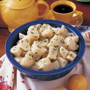 Parsley potatoes 