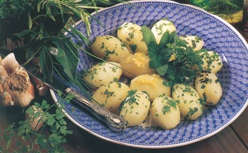 Parsley potatoes