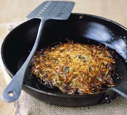 Parsnip & potato rösti