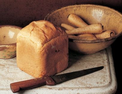 Parsnip and nutmeg bread