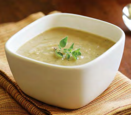 Parsnip and Parmesan soup