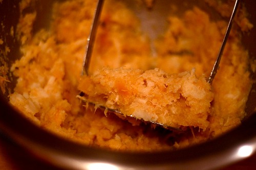 Parsnip and rutabaga smash