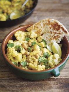 Parsnip, cauliflower and chickpea korma